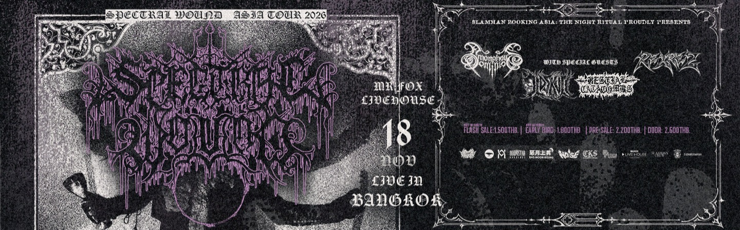 Spectral Wound Live in Bangkok 2026