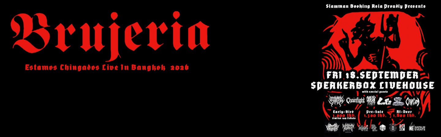 Brujeria Live in Bangkok 2026