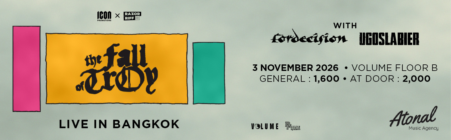 The Fall of Troy Live in Bangkok