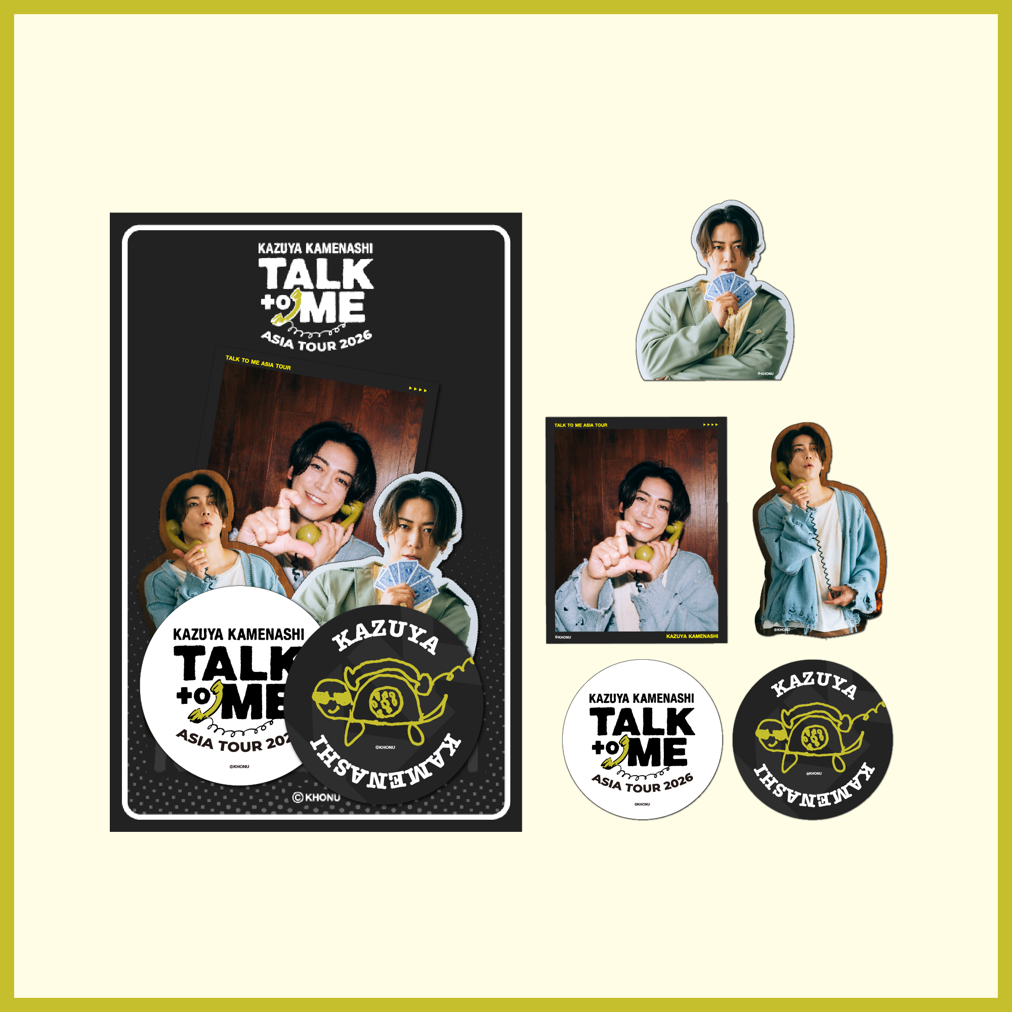 Kazuya Kamenashi TALK ME TOUR 2026 Tシャツ 亀梨和也オフィシャルサイト