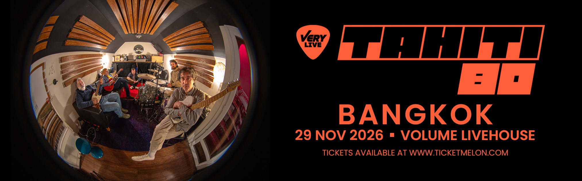 VERY Live Presents TAHITI 80 Live In Bangkok 2026