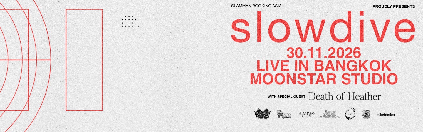Slowdive Live in Bangkok 2026