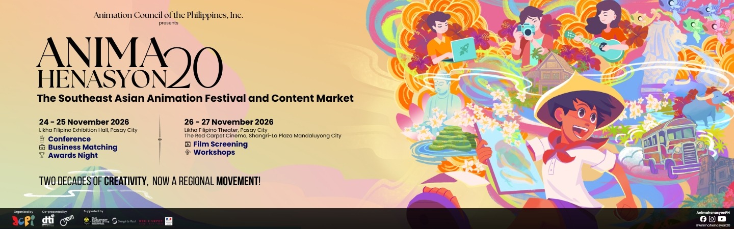 Animahenasyon 20: The Southeast Asian Animation Festival and Content Market