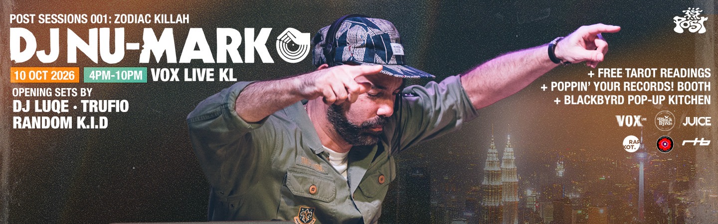 POST Sessions 001: Zodiac Killah (DJ Nu-Mark)