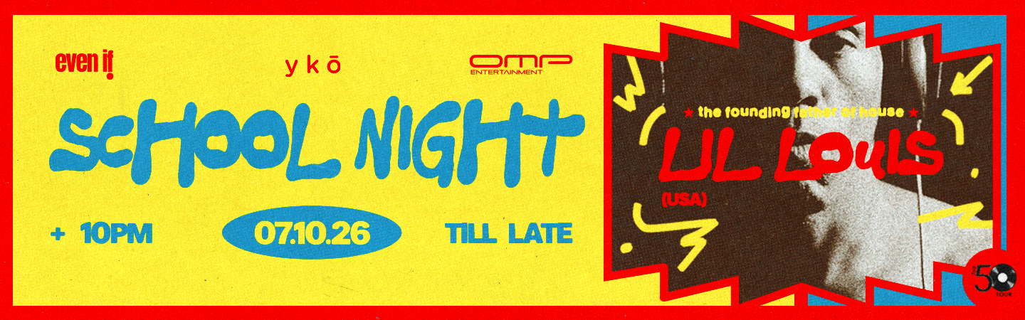 SCHOOL NIGHT lands at YKŌ