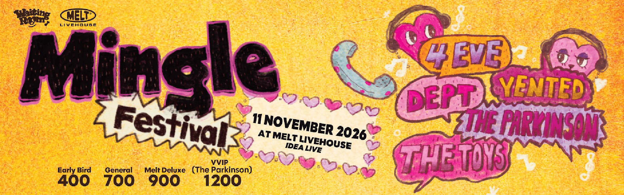 Melt Livehouse Idea Live : Mingle Festival